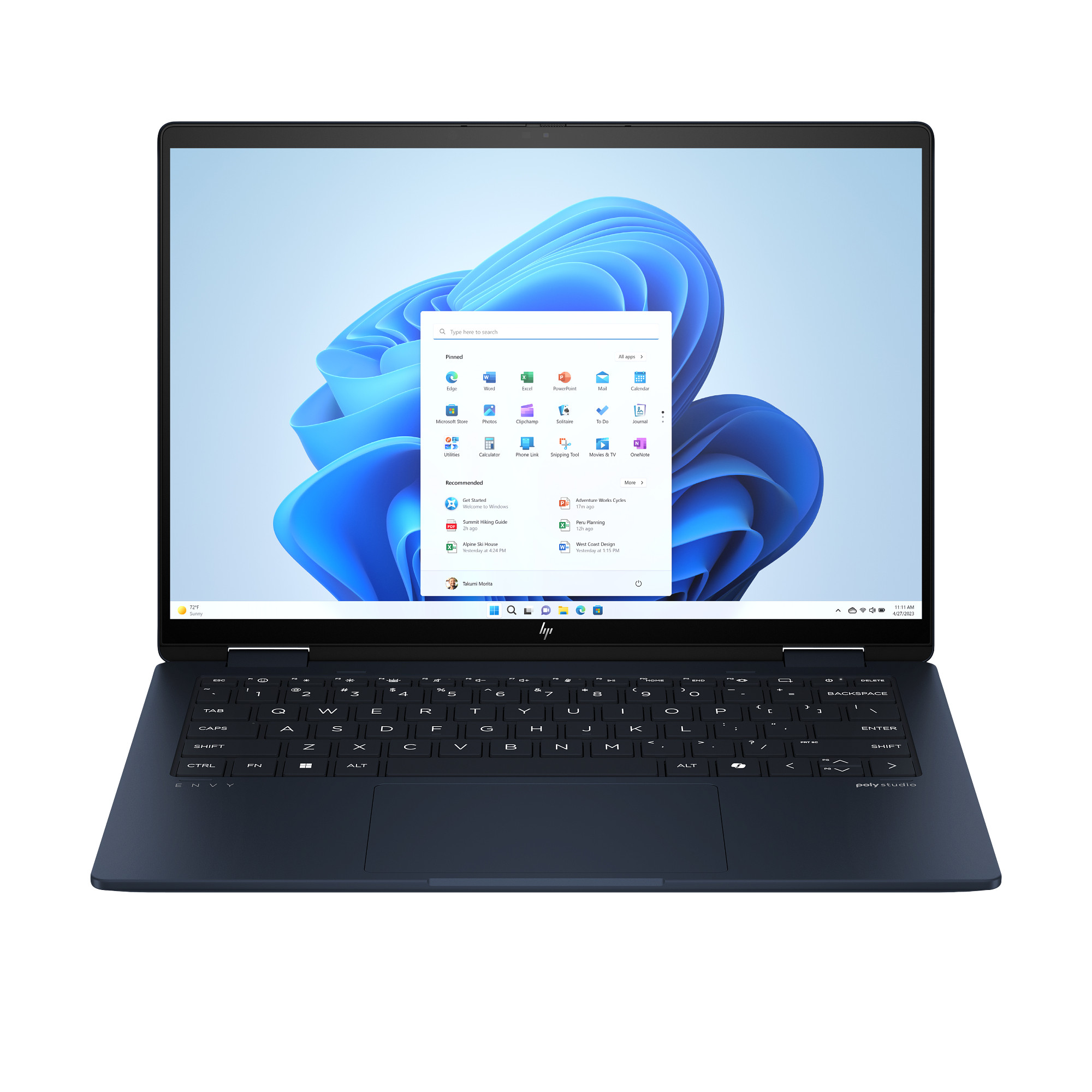 NTB HP ENVY x360 14-fc0002nc, 14 2880x1800 OLED 400 nits, Ultra 7-155U,32GB DDR5,Intel Integrated ,Win11 H,On-Site
