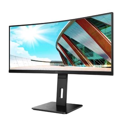 AOC MT VA LCD WLED 34palcový CU34P2A - VA panel, 3440x1440, 1ms, 2xHDMI, DP, USB, repro, nast vyska