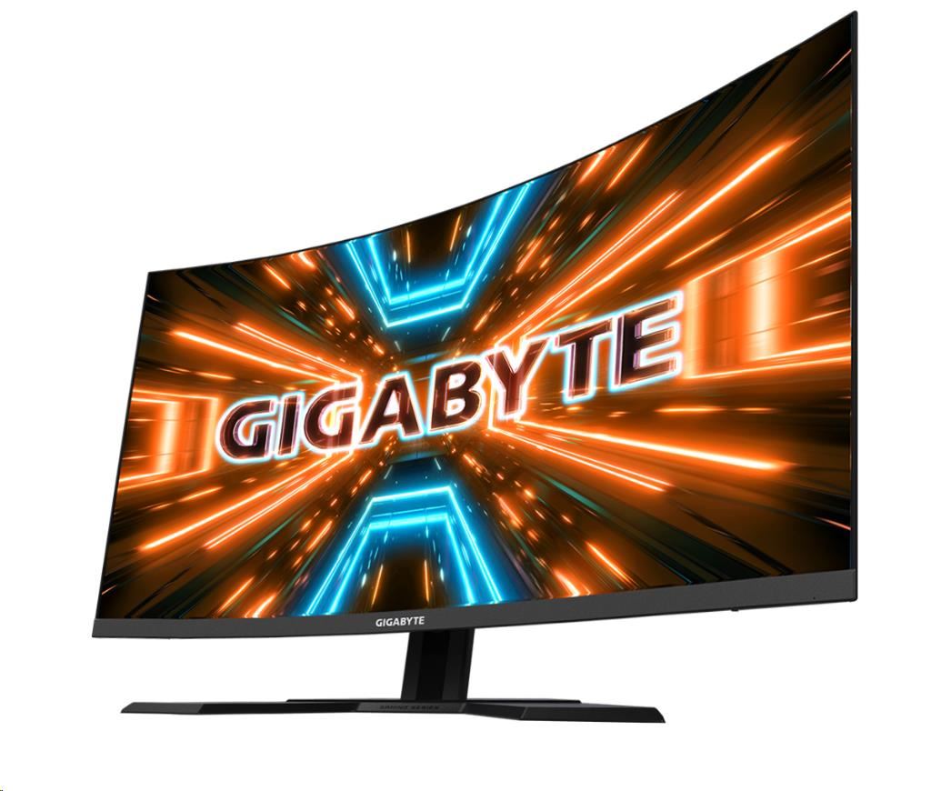 BAZAR - GIGABYTE LCD - 31,5palcový Gaming monitor G32QC A, 2560x1440 QHD, 350cd/m2, 1ms, 2xHDMI 2.0, 1xDP 1.2 . PO OPRAVĚ