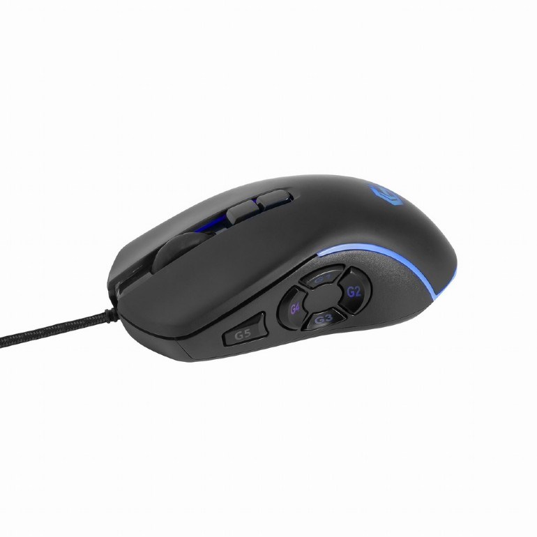 GEMBIRD myš RAGNAR RX500, podsvícená, 6 tlačítek, černá, 7200DPI, USB
