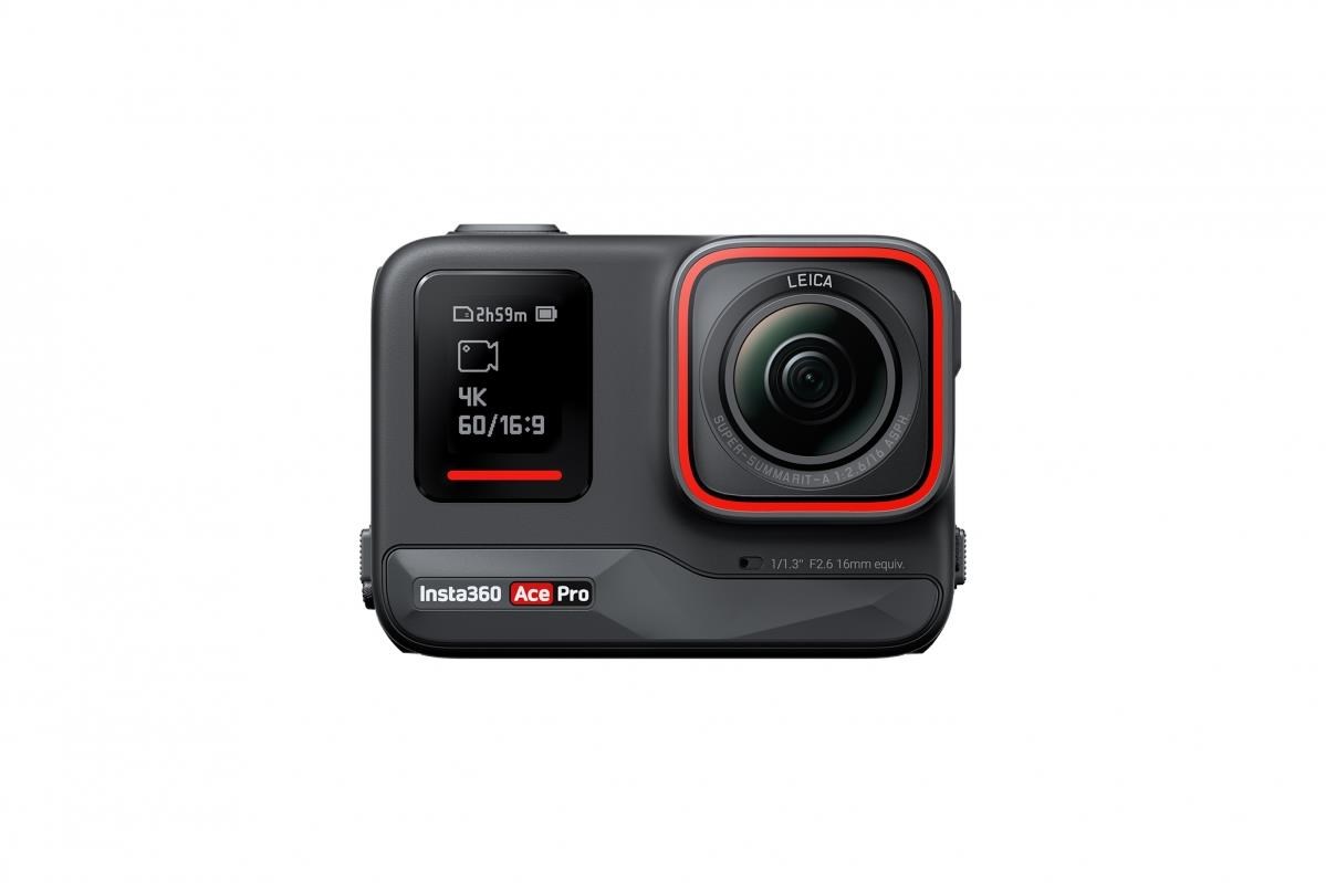 Insta360 Ace Pro akční kamera, Leica optika, 8K / 24fps, 4K / 120fps, 2,4” displej, AI Highlights asistent