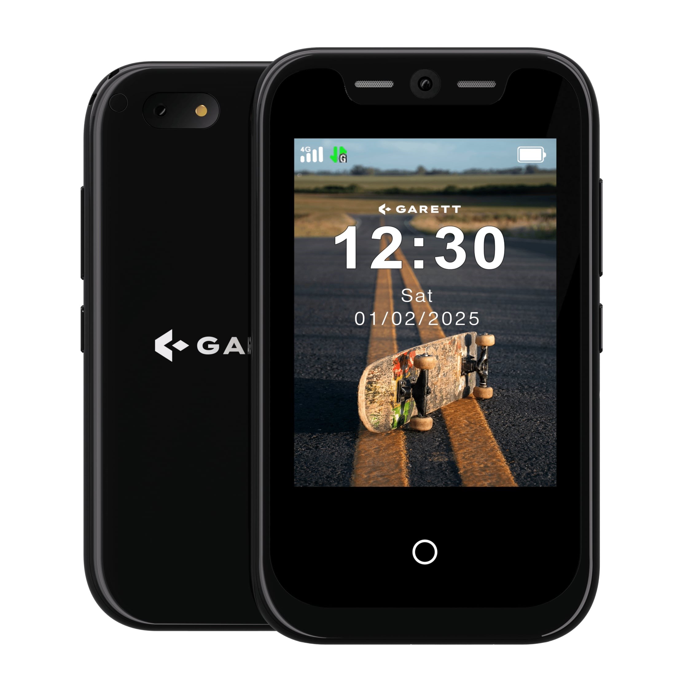 Garett Smartphone OneKid Black - telefon pro děti, s rodičovským dohledem, černý