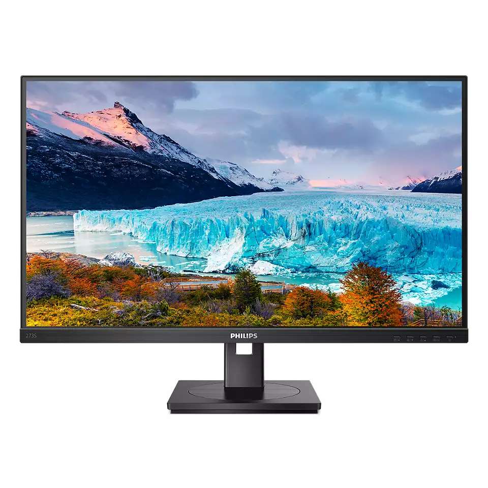Philips MT IPS LED 27palcový 273S1/00 - IPS panel, 1920x1080, HDMI, DP, USB-C, USB 3.2, RJ45, repro, pivot