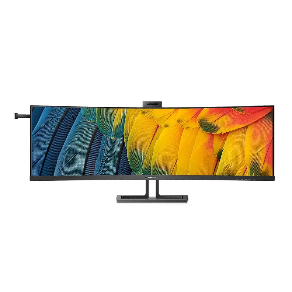 Philips MT VA LED 44,5palcový 45B1U6900CH/00 - VA, 5120x1440, 2xHDMI, DP, USB-C, USB, RJ45, repro, nast vysky, webcam, curved
