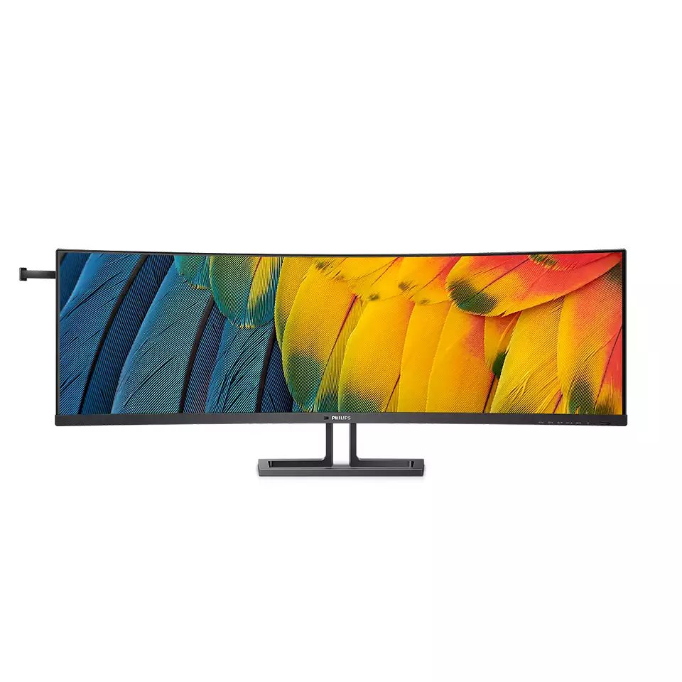 Philips MT VA LED 44,5palcový 45B1U6900C/00 - VA panel, 5120x1440, 2xHDMI, DP, USB-C, USB 3.2, RJ45, repro, nast vysky, curved