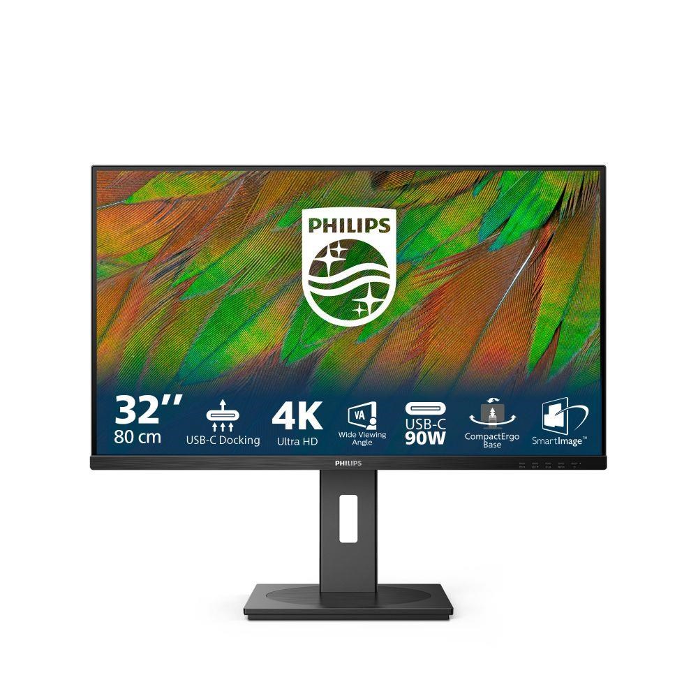 Philips MT 31,5palcový 32B1U3900 - 3840x2160,VA,60Hz,2xHDMI,DP,USBhub,USB-C,RJ45,Repro,Pivot