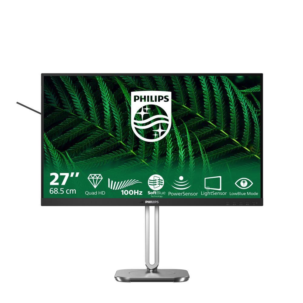 Philips MT 27palcový 27B2G5500 - 2560x1440,IPS,100Hz,2xHDMI,DP,USBhub,Repro,Pivot