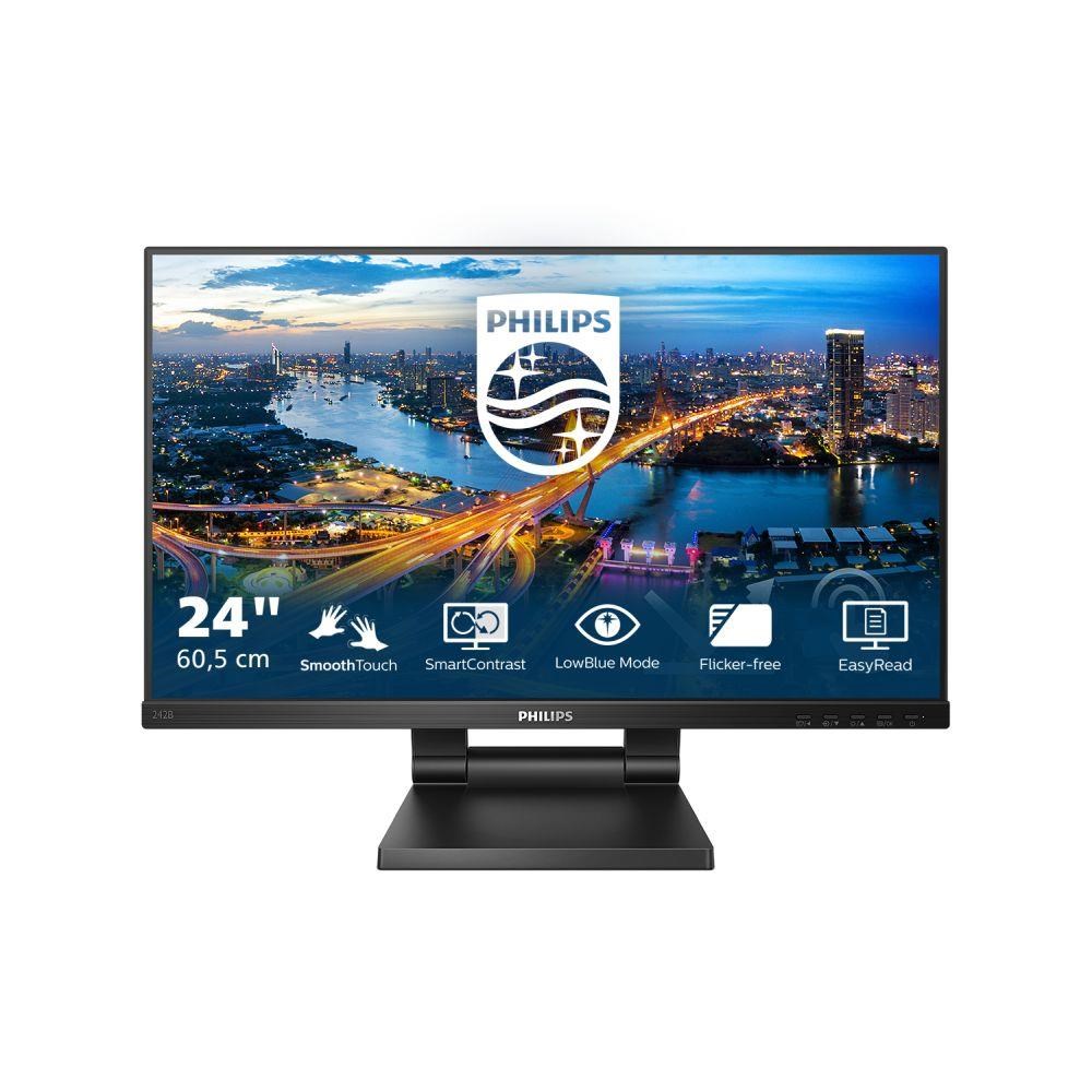 Philips MT 23,8palcový 242B1TC - 1920x1080,IPS,75Hz,Dotykový,D-Sub,HDMI,DP,USBhub,Repro