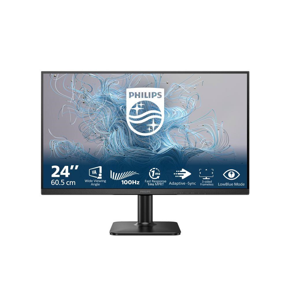 Philips MT 23,8palcový 24E2N1100LB - 1920x1080,VA,100Hz,D-Sub,1xHDMI