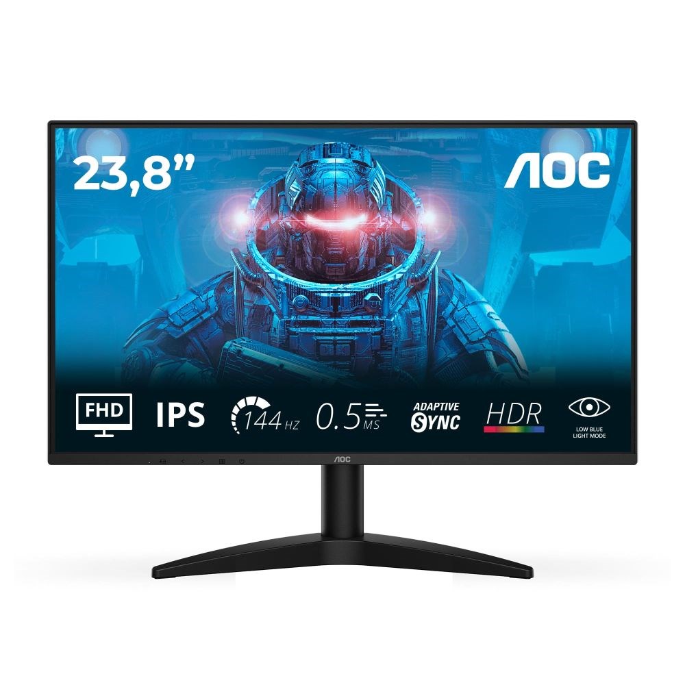 AOC MT 23,8palcový 24B36X - 1920x1080,IPS,144Hz,1xHDMI,1xDP