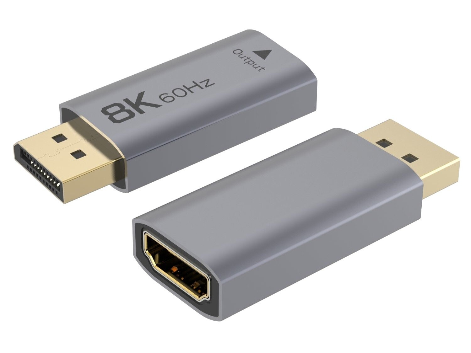 PremiumCord adaptér DisplayPort - HDMI, 8K@60Hz, 4K@144Hz Male/Female, pozlacené