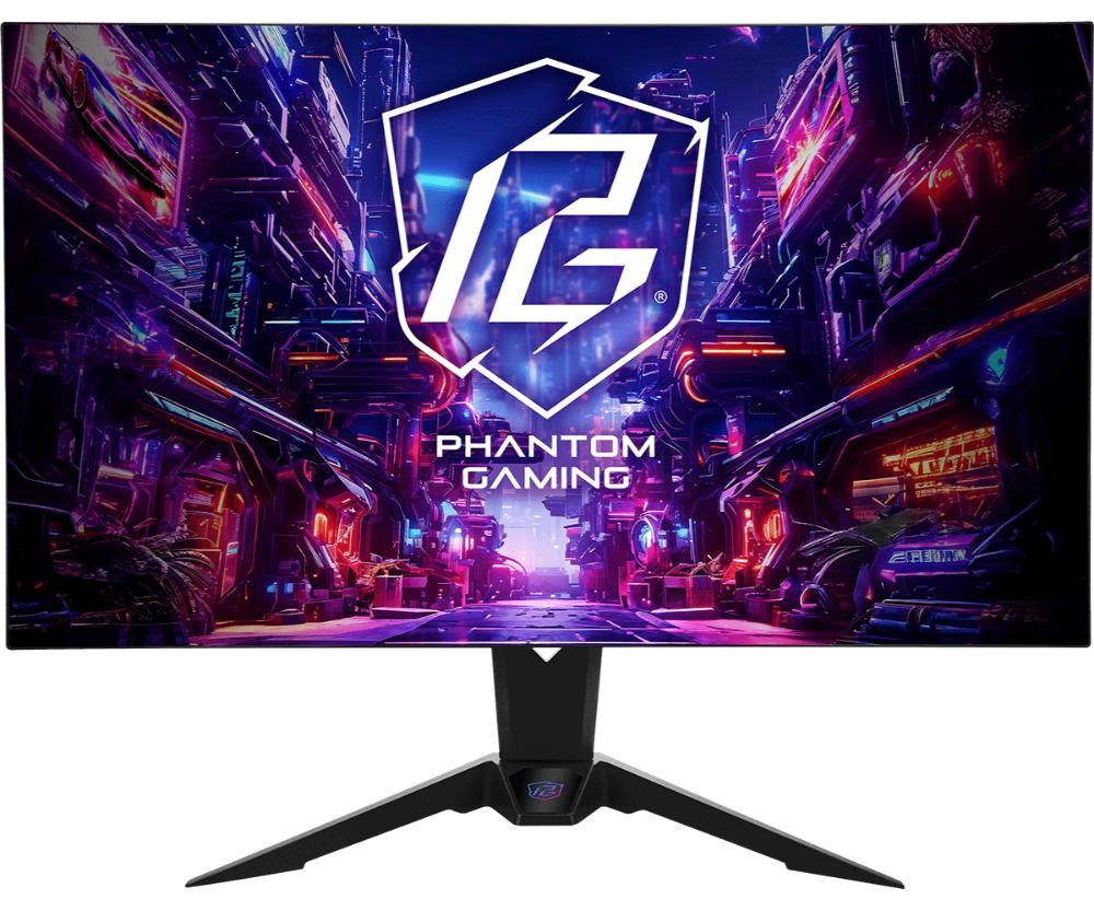 ASROCK LCD - 32palcový Gaming monitor PGO32UFS, OLED, 3840 x 2160 UHD, 240Hz, 1.5M:1, 275cd/m2, 0.03ms, 2xHDMI, 2xDP