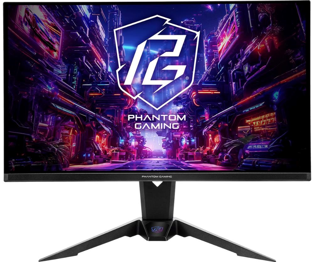 ASROCK LCD - 27palcový Gaming monitor PGO27QFV, OLED, 2560 x 1440 QHD, 360Hz, 1.5M:1, 250cd/m2, 0.03ms, 2xHDMI, 1xDP