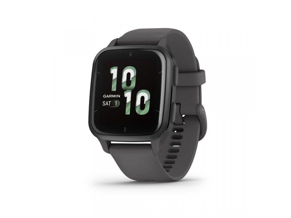 Garmin GPS sportovní hodinky Venu Sq 2, Shadow Grey with Slate Bezel, EU