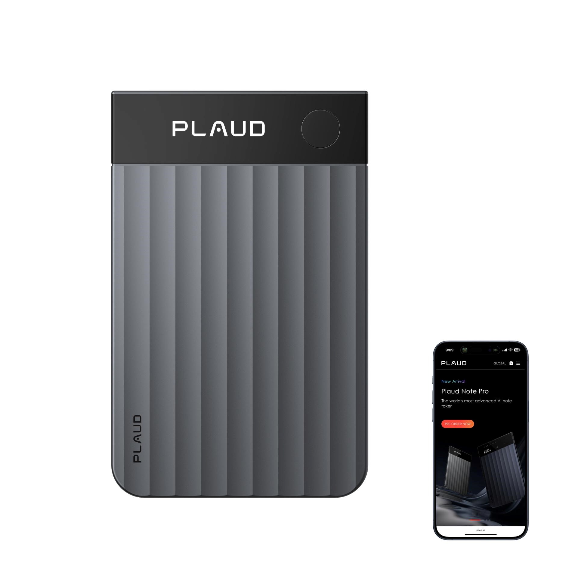 PLAUD Note PRO Black - AI hlasový záznamník