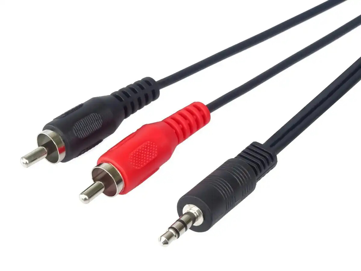 PREMIUMCORD Kabel audio 3,5mm Jack - 2x Cinch 10m (M/M, stereo)