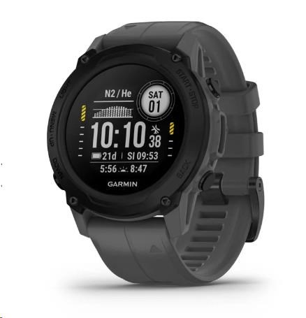 Garmin Descent G1 Slate Grey - potápěčské GPS hodinky s chytrými funkcemi