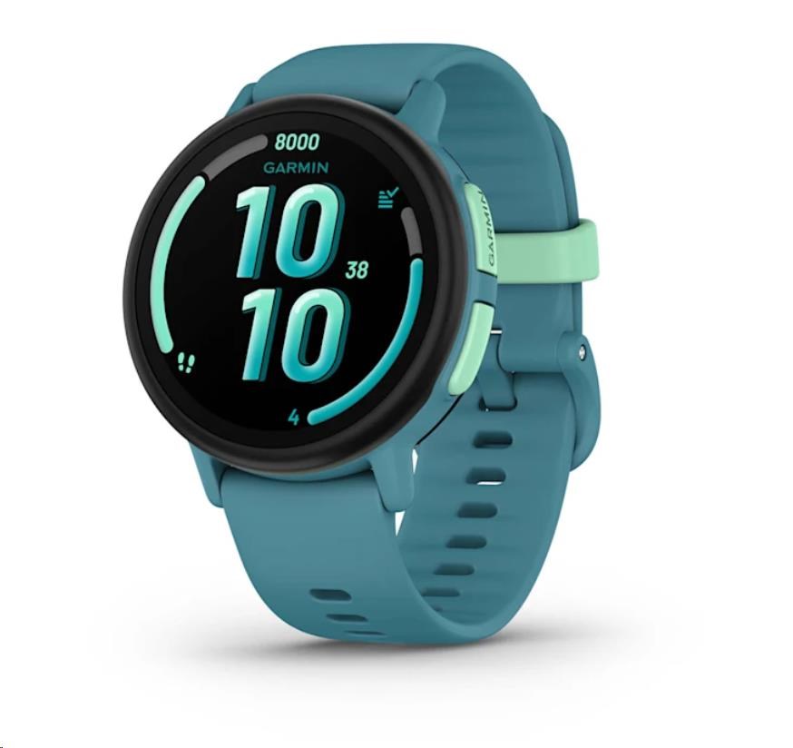 GARMIN Bounce 2 Turquoise - dětské chytré hodinky s LTE a GPS