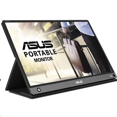 ASUS LCD 15,6palcový MB16AHP 1920x1080 ZenScreen Go USB Type-C Portable IPS 4h batt Micro-HDMI Foldablecase Auto-Rotate REPRO