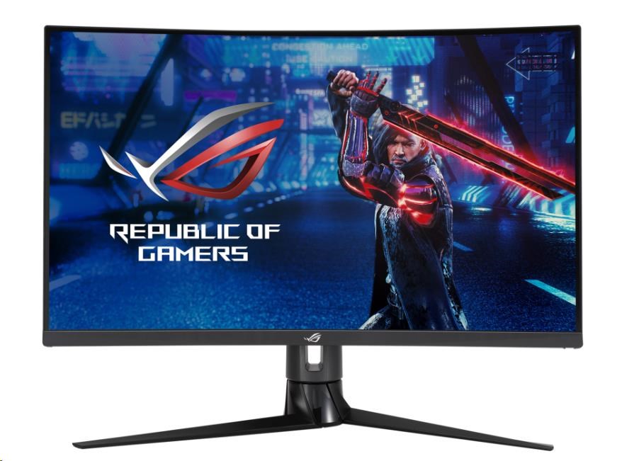 ASUS LCD 31,5palcový XG32VC 2560x1440 ROG STRIX Curved VA 170*Hz 125% sRGB DP HDMI DisplayHDR 400cd 1ms USB-C-VIDEO-15W KVM