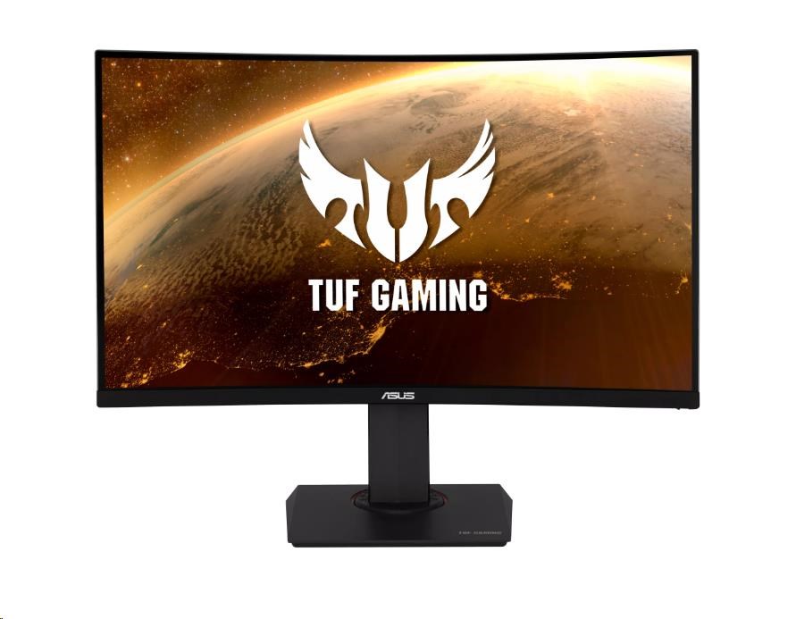 ASUS LCD 31,5palcový VG32VQR 2560x1440 GAMING CURVED 165Hz 400cd DP HDMI PIVOT DisplayPort cable + HDMI cable