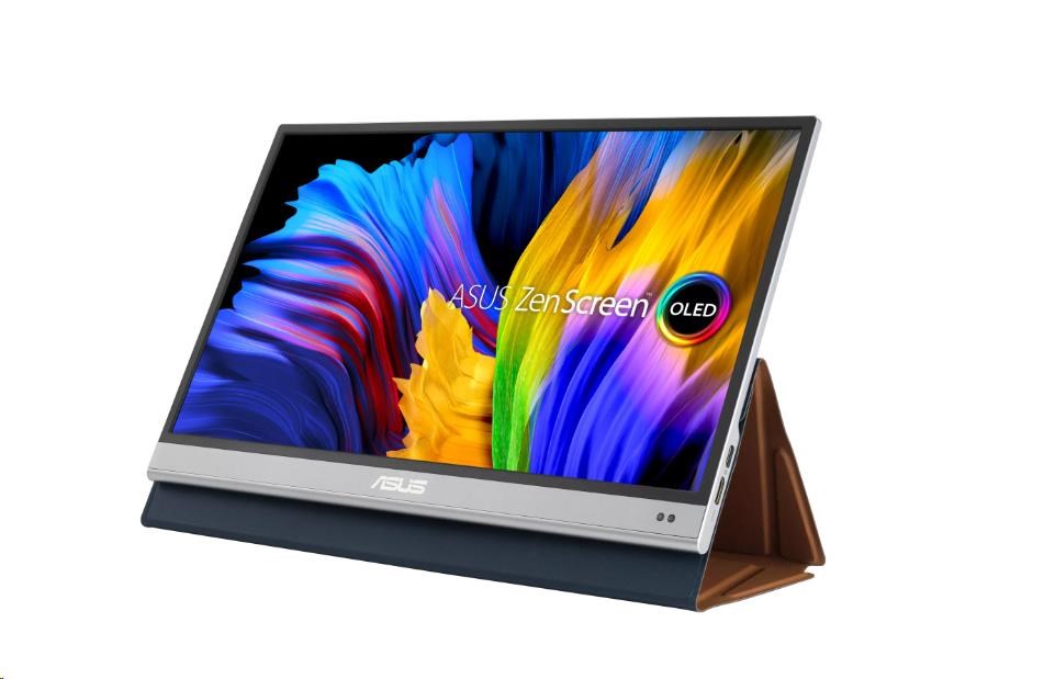 ASUS LCD 13palcový MQ13AH ZenScreen OLED 1920x1080 1ms USB-C miniHDMI smart case 400cd