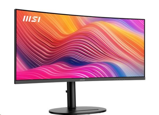 MSI LCD Modern MD342CQP, 34palcový 3440x1440, VA, 120Hz, 4ms, VESA 75x75, 98W, Black