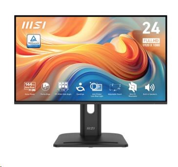 MSI LCD PRO MP245PG E14, 23,8palcový, 1920x1080, IPS, 4,0 ms, VESA 100x100, Black