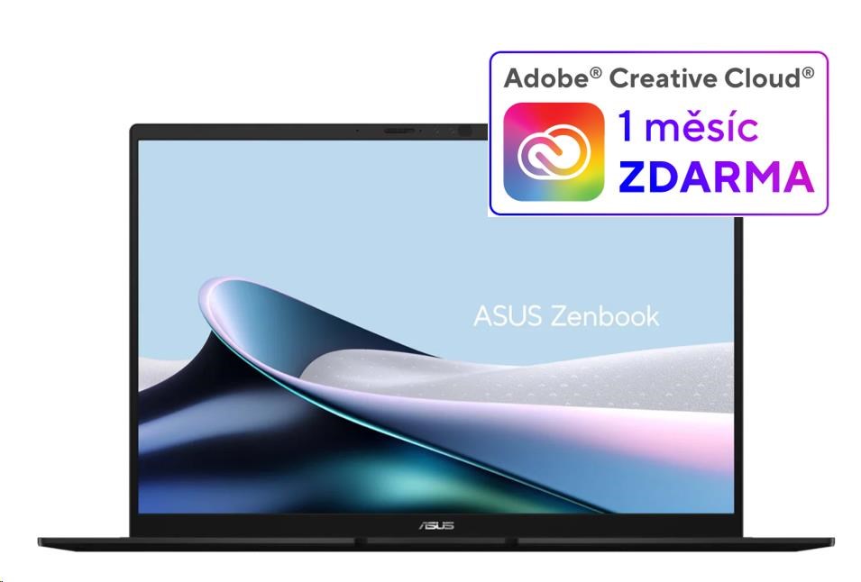 ASUS NTB Zenbook 14 (UM3406GA-OLED041W), Ryzen AI 5 430, 14 1920 x 1200, 32GB, 1TB SSD, Radeon, W11 Home, Black