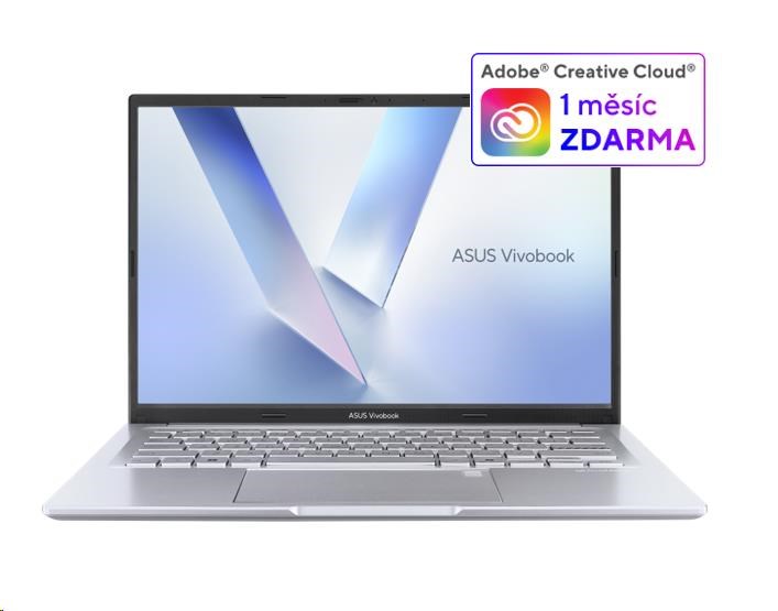 ASUS NTB Vivobook 14 (M1405NAQ-LY057), R5 150, 14 1920x1200, 8GB, 512GB SSD, Radeon, No OS, Cool Silver