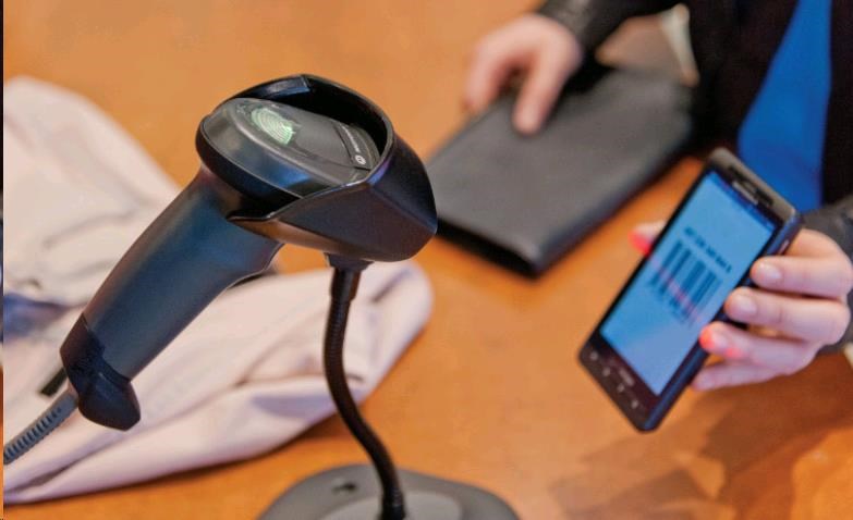 Zebra/Motorola LI2208 – 1D lineární imager čtečka, USB kit se stojanem