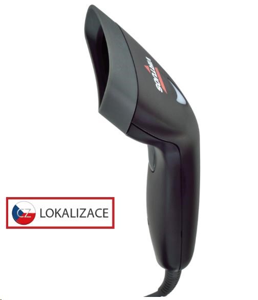 Virtuos HT-10 – 1D CCD čtečka čárových kódů, USB, černá
