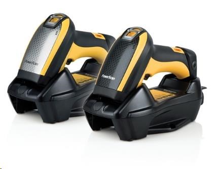 Datalogic PBT9100, BT, 1D, multi-IF, kit (RS232), RB, black, žlutá