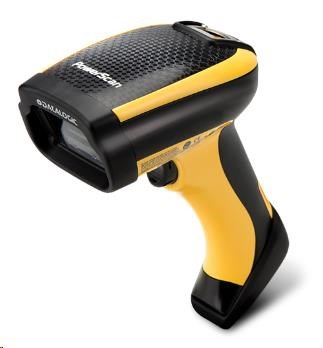 Datalogic PD9130-K2, 1D, multi-IF, kit (RS232, kroucený), black, žlutá