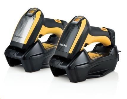 Datalogic PM9100, 1D, multi-IF, kit (RS232), RB, black, žlutá