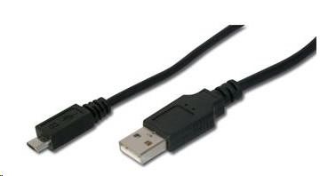 PREMIUMCORD Kabel USB 2.0 A - Micro B propojovací 5m (M/M)