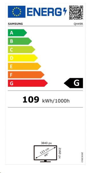 SMART Signage LED QH50B 50" LH50QHBEBGCXEN