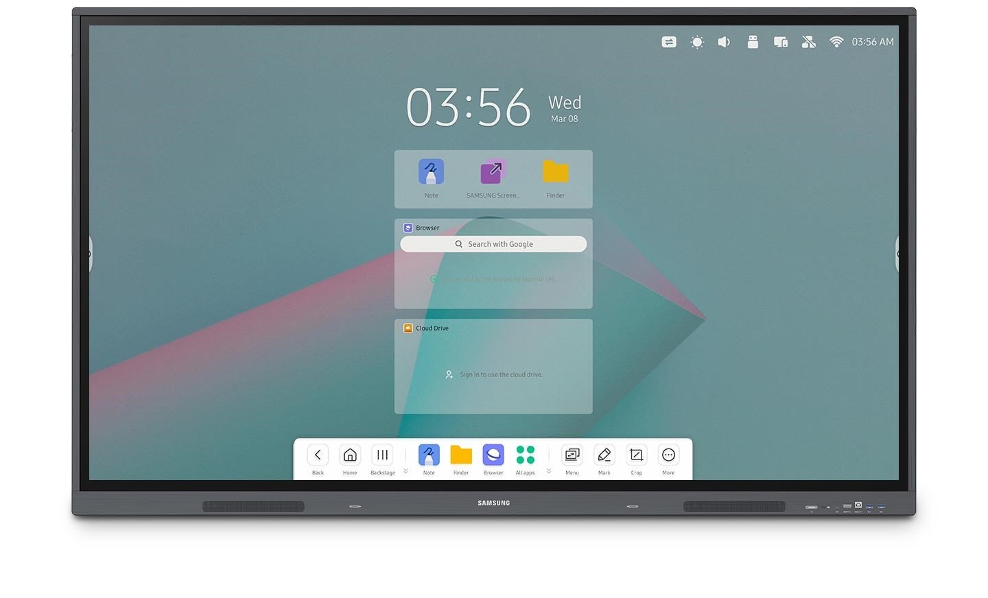 SAMSUNG LFD 65" - LH65WACWLGCXEN Android Flip