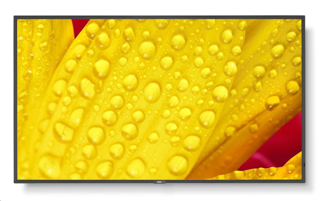 SHARP/NEC LFD 50" MultiSync ME501, VA, 3840x2160, 400nit, 8000:1, 8ms, 18/7, DP, HDMI, LAN, RS232, USB, Mediaplayer