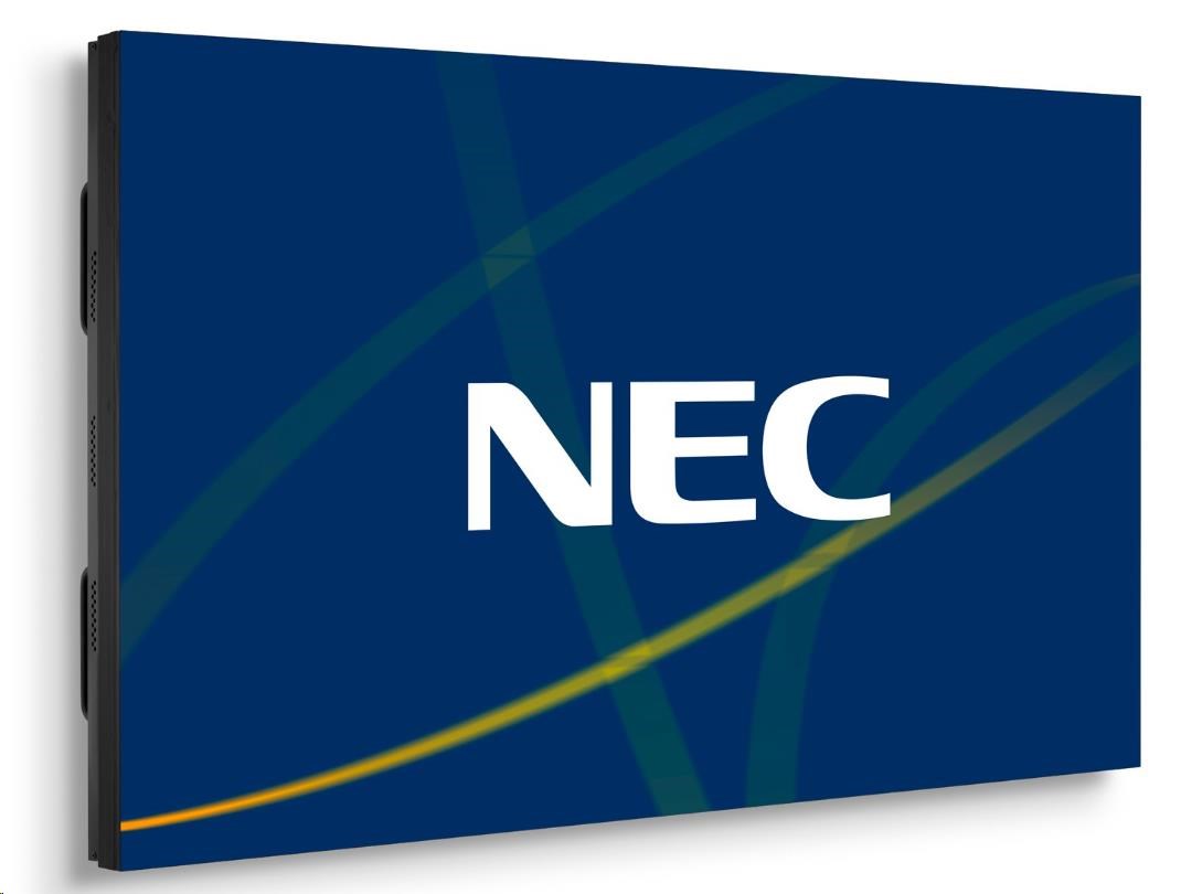 SHARP/NEC LCD 55" MultiSync UN552S, 1920x1080, 700nit, 8ms, 24/7, DVI-D, DP, HDMI, VGA, LAN, OPS slot, Mediaplayer
