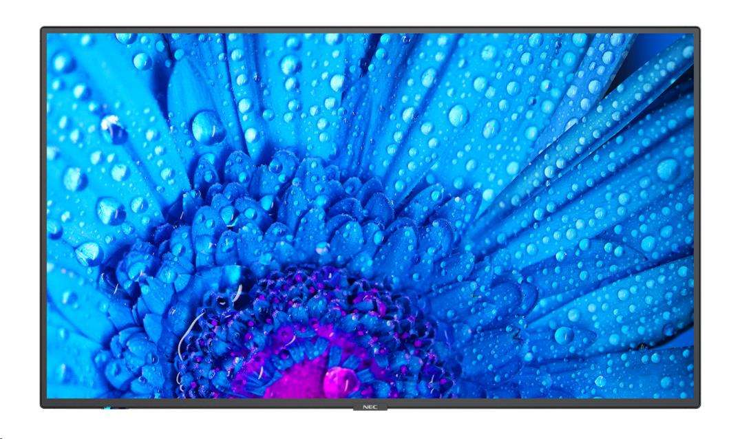 SHARP/NEC LCD 55" MultiSync M552, IPS, 3840x2160, 550nit, 8000:1, 8ms, 24/7, DP, HDMI, LAN, USB, Mediaplayer