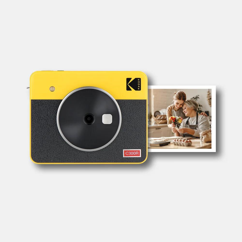 KODAK instantní fotoaparát Mini Shot 3 Retro C300R žlutá