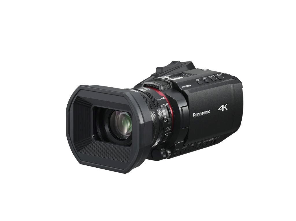 Panasonic HC-X1200 (4K/60p 10-bit, 1/2,5", 24x zoom, 25mm, OIS)