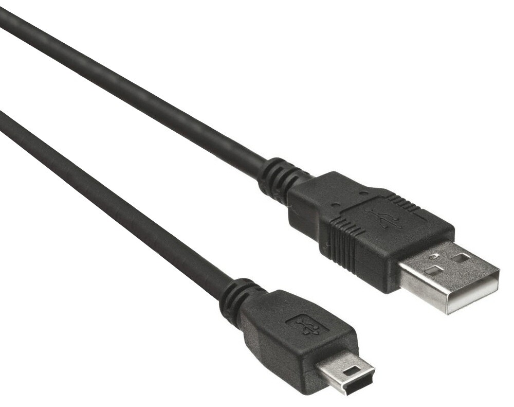 PREMIUMCORD Kabel USB 2.0 A-Mini B (5pin) propojovací 0,2m