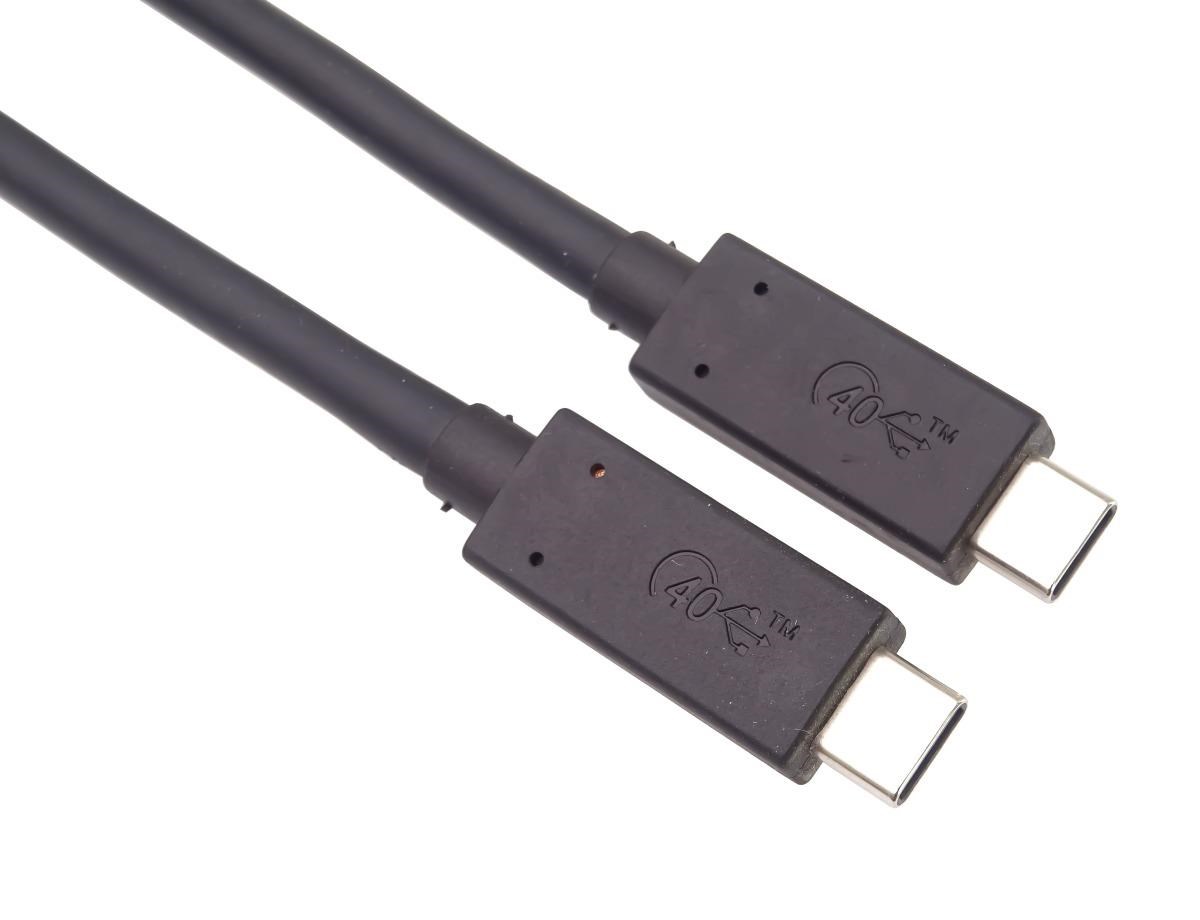 PREMIUMCORD Kabel USB4 40Gbps 8K@60Hz Thunderbolt 3, 0,8m