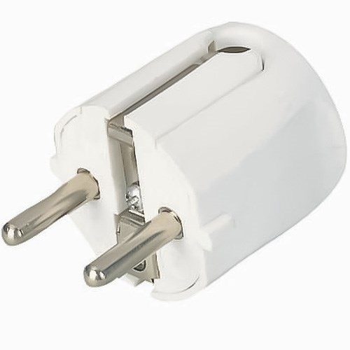 PremiumCord zástrčka 230 V / 16 A, bílá