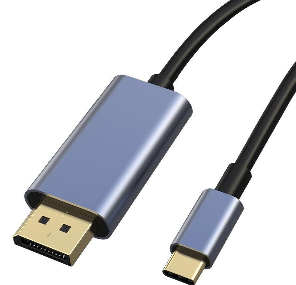 PremiumCord kabel USB-C na DisplayPort DP1.4 8K@60Hz a 4k@120Hz 2m