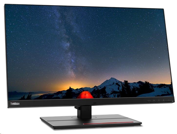 LENOVO LCD P27u-20 - 27palcový,IPS,matný,16:9,3840x2160,178/178,4ms,400cd/m2,1000:1,repro,HDMI,DP,ThB4,RJ45,USBHub,VESA,Pivot