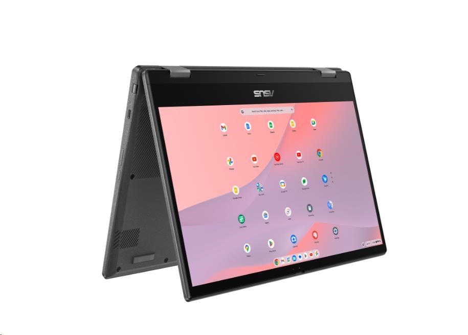ASUS NTB Chromebook Flip CM1 (CM1402FM2A-EDU8128), MTk 520, 14 1920 x 1080, 8GB, 128GB eMMC, MaliG52, Chrome EDU, Grey