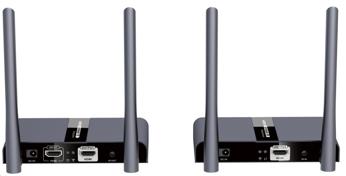 PREMIUMCORD HDMI Wireless extender na 50m, pásmo 5.8GHz